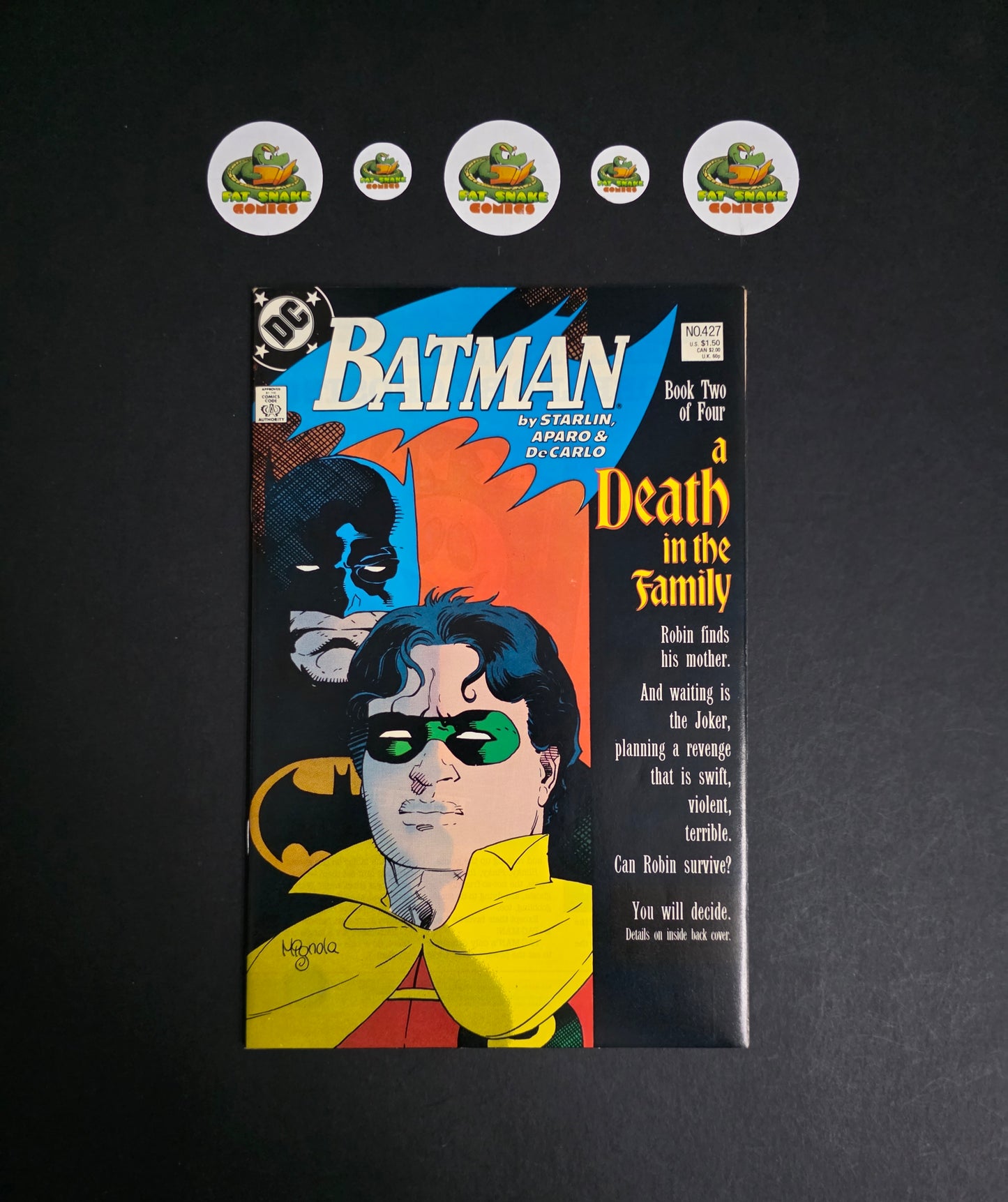 Batman (vol.1) #426-429 Death in the Family Complete Story