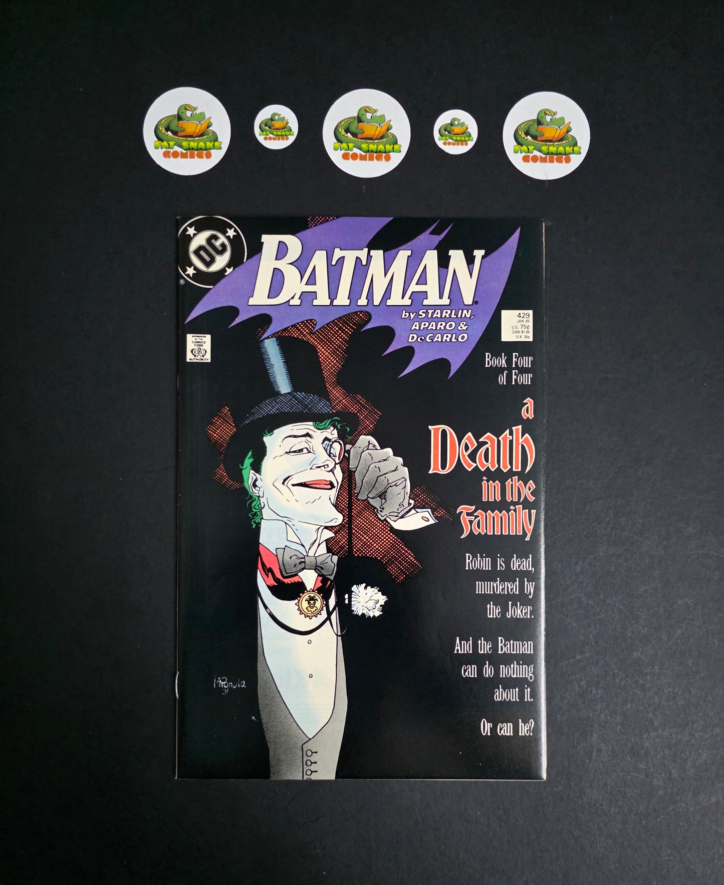 Batman (vol.1) #426-429 Death in the Family Complete Story