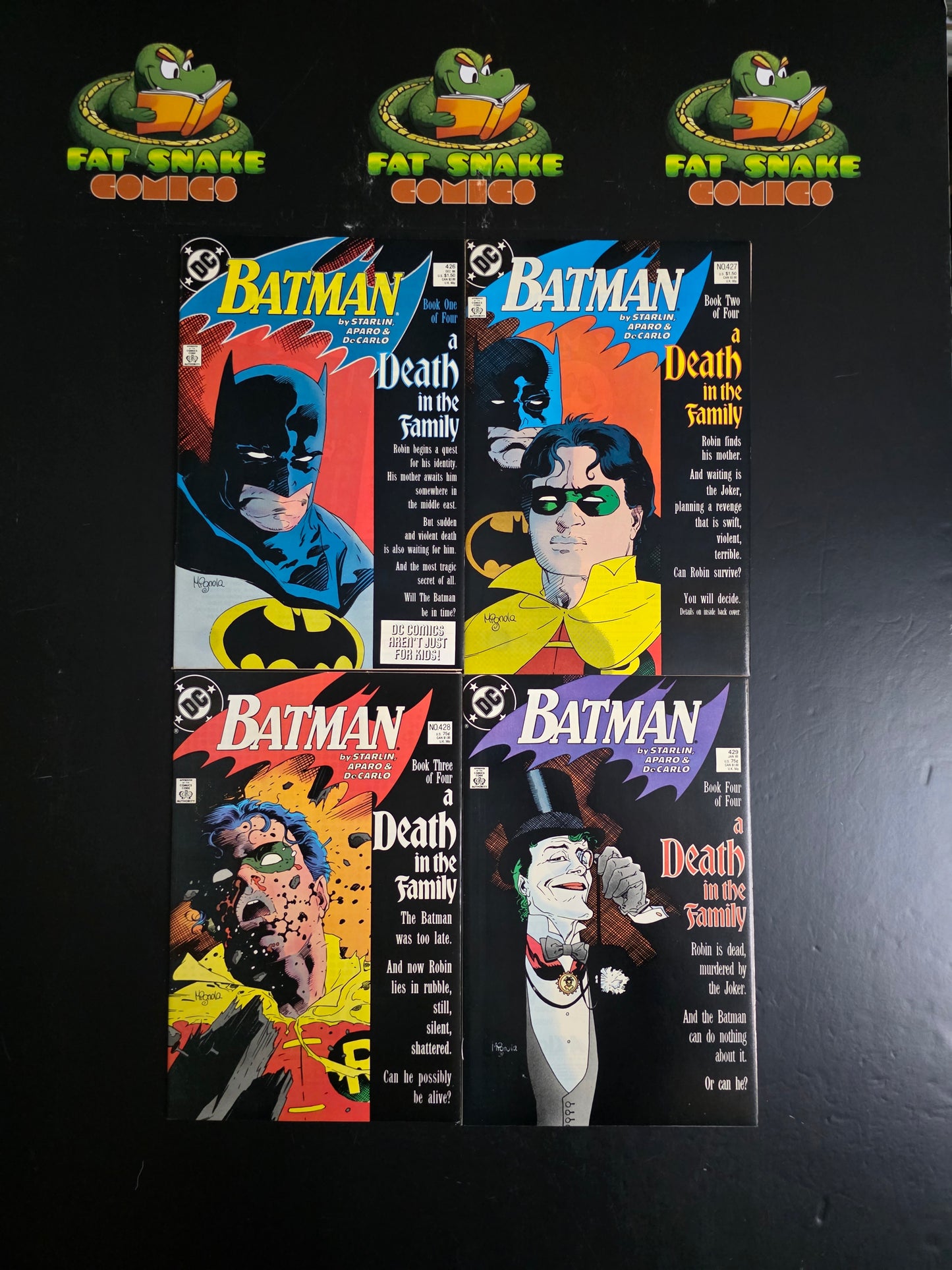 Batman (vol.1) #426-429 Death in the Family Complete Story