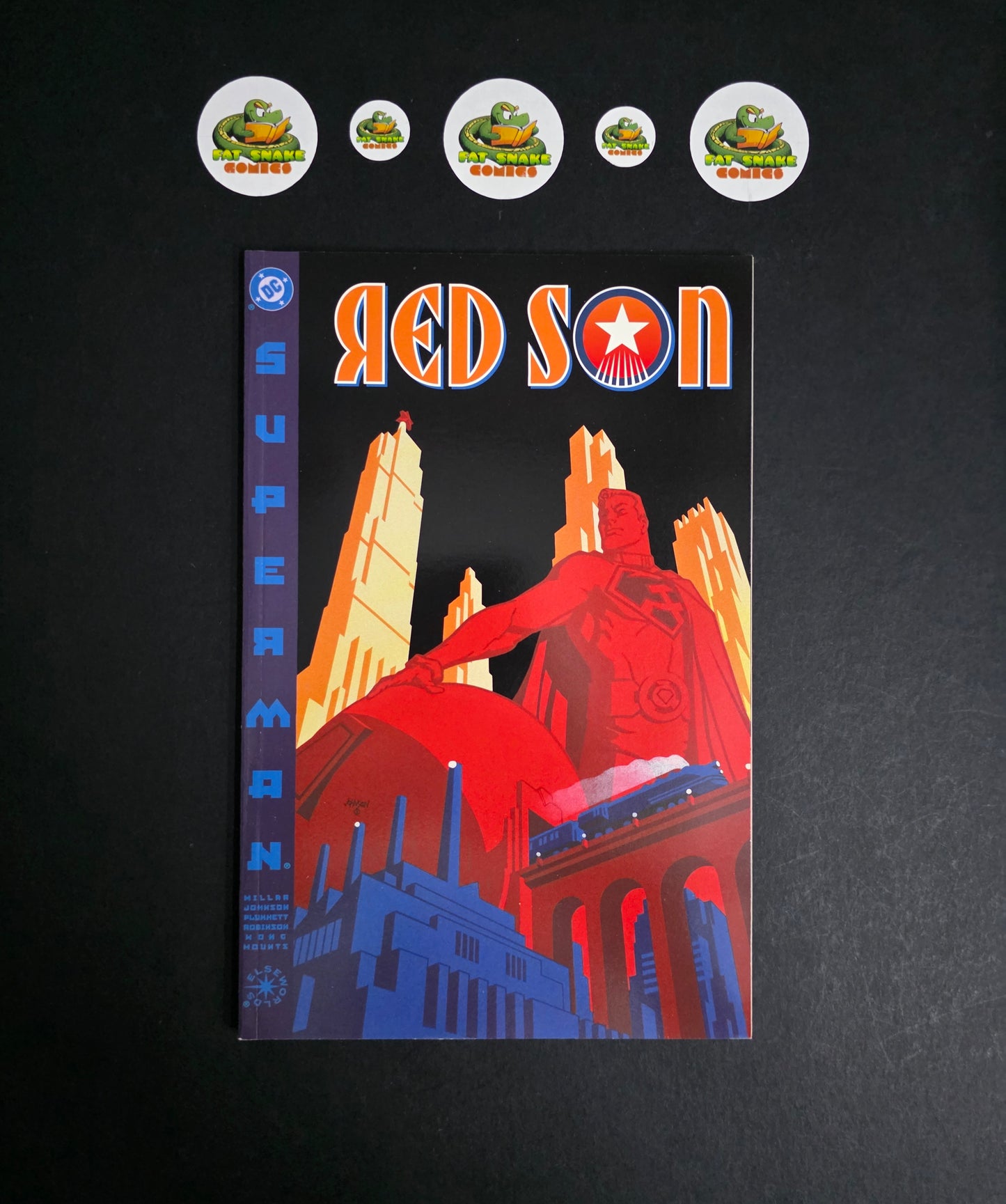 Superman Red Son (2003) #1 to #3 Complete