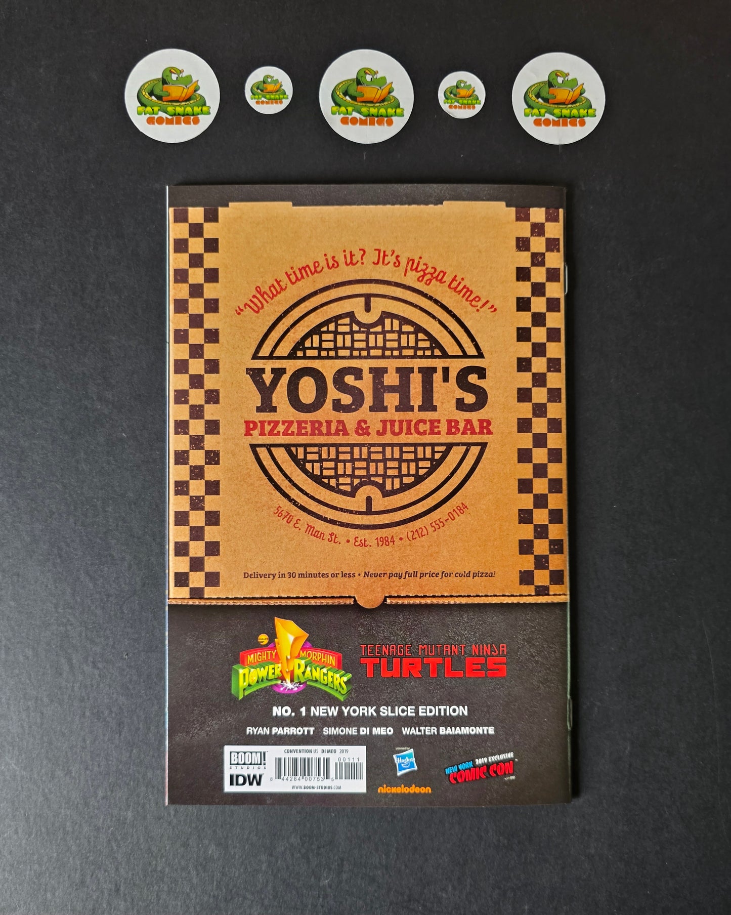 Mighty Morphin Power Ranges / TMNT (2019) NYCC 2019 Exclusive by Simone Di Meo