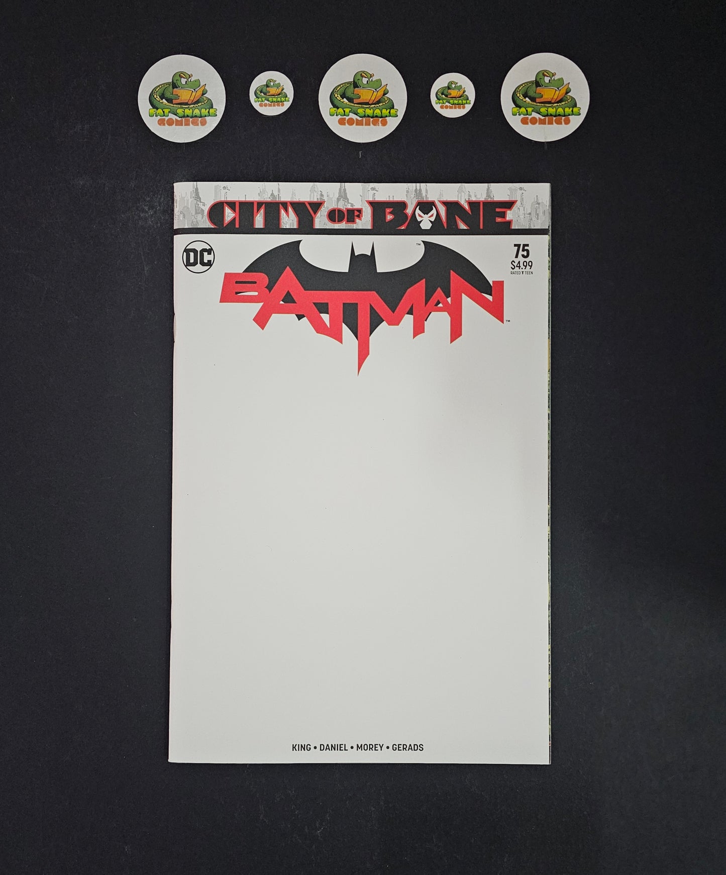Batman (2019) #75 High Grade Blank Cover