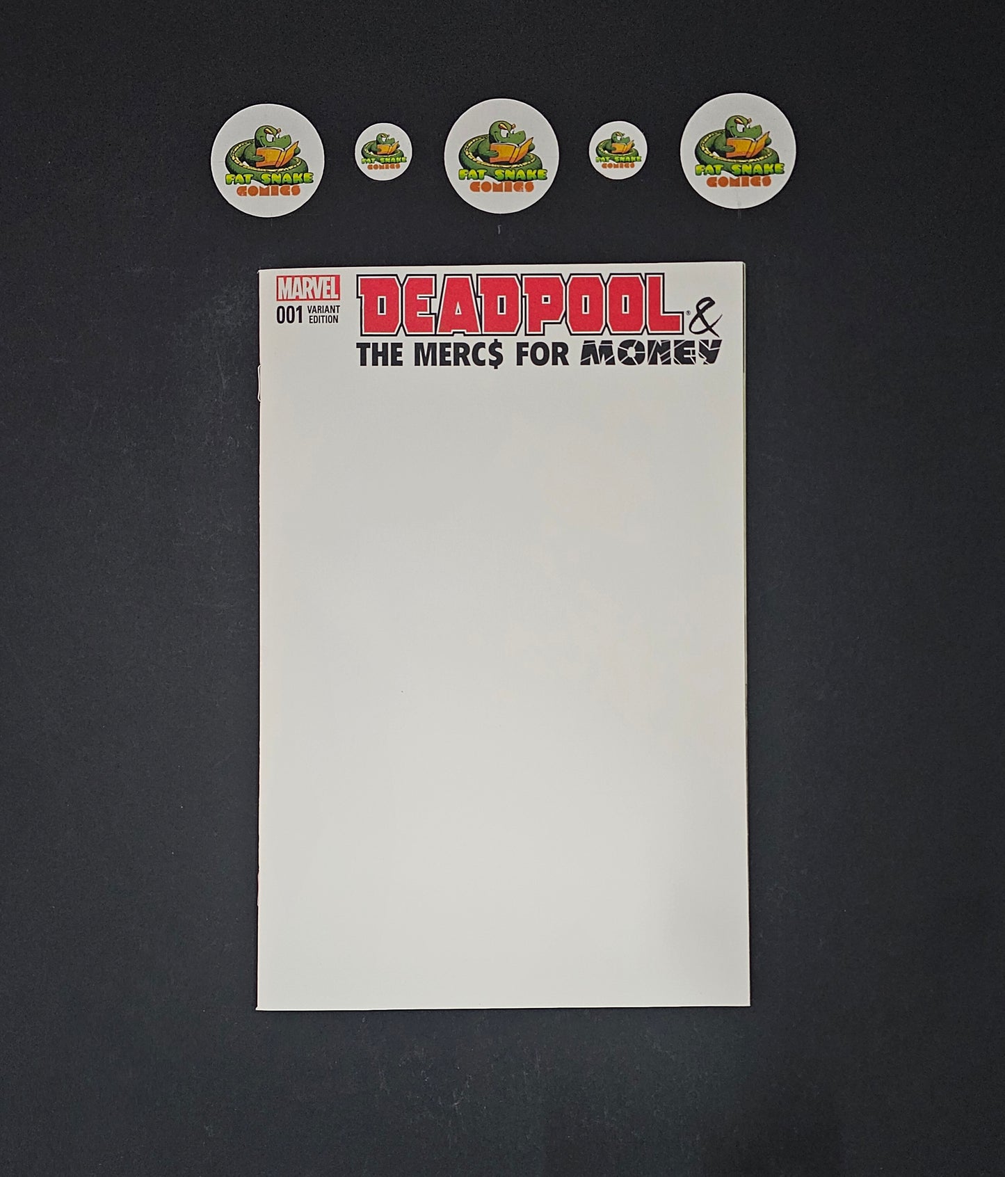 Deadpool Merc for Money (2016) #1 High Grade Blank Cover