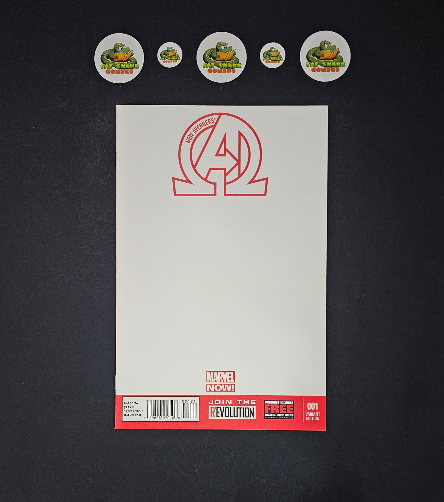 New Avengers (2013) #1 High Grade Blank Cover