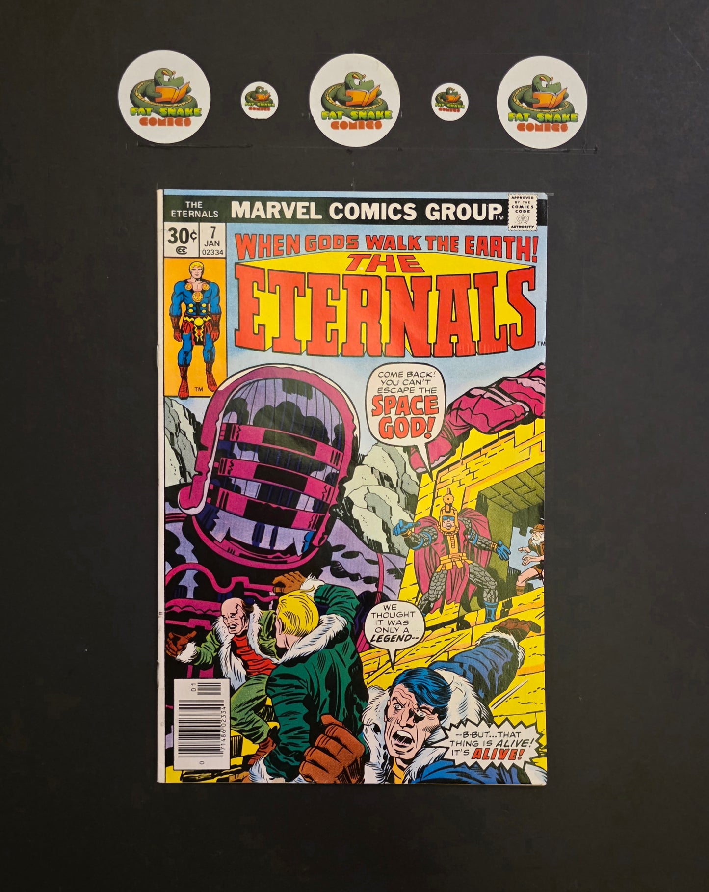 The Eternals (Vol.1) #7 1st Analyzer & Surveyor