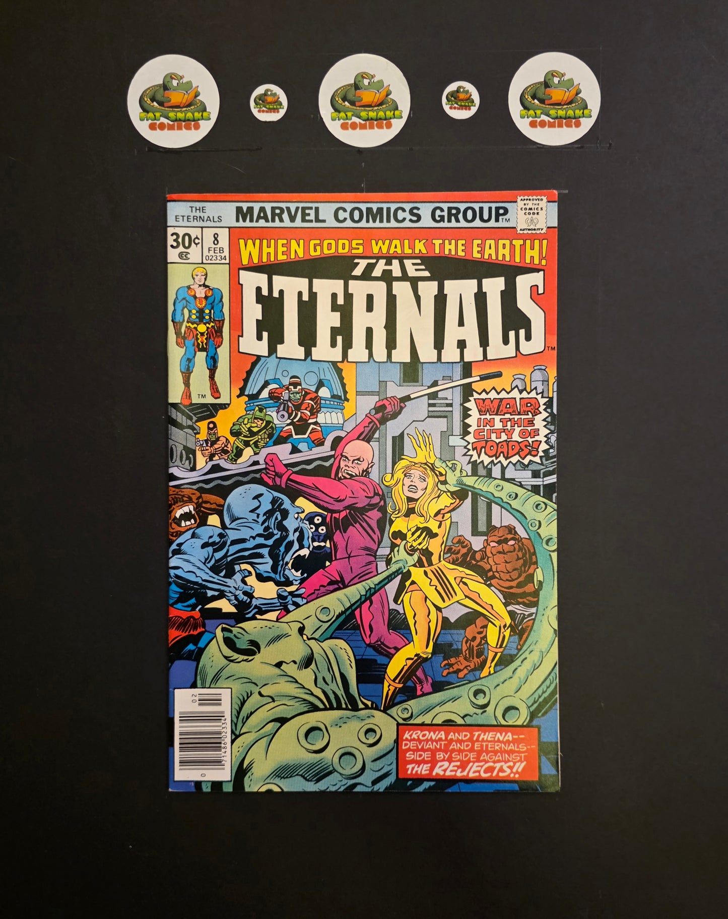 The Eternals (Vol.1) #8 1st Appeance of Ransak