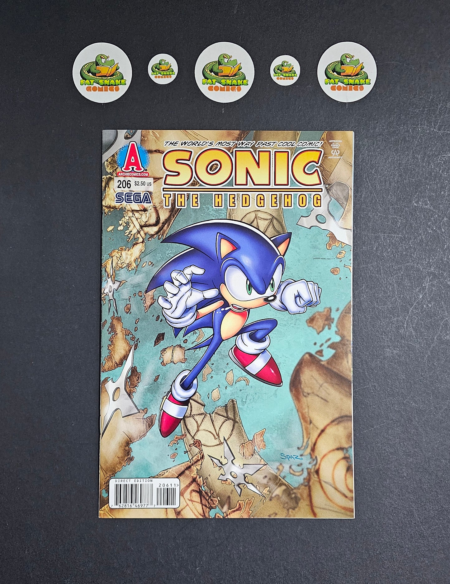 Sonic The Hedgehog (2009) #206 High Grade