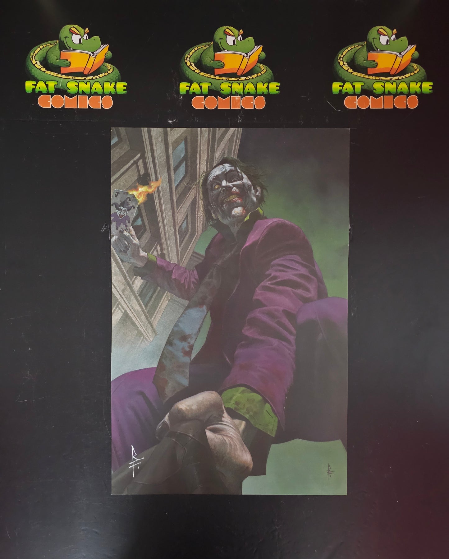 The Joker (Signed) by Riccardo Federici