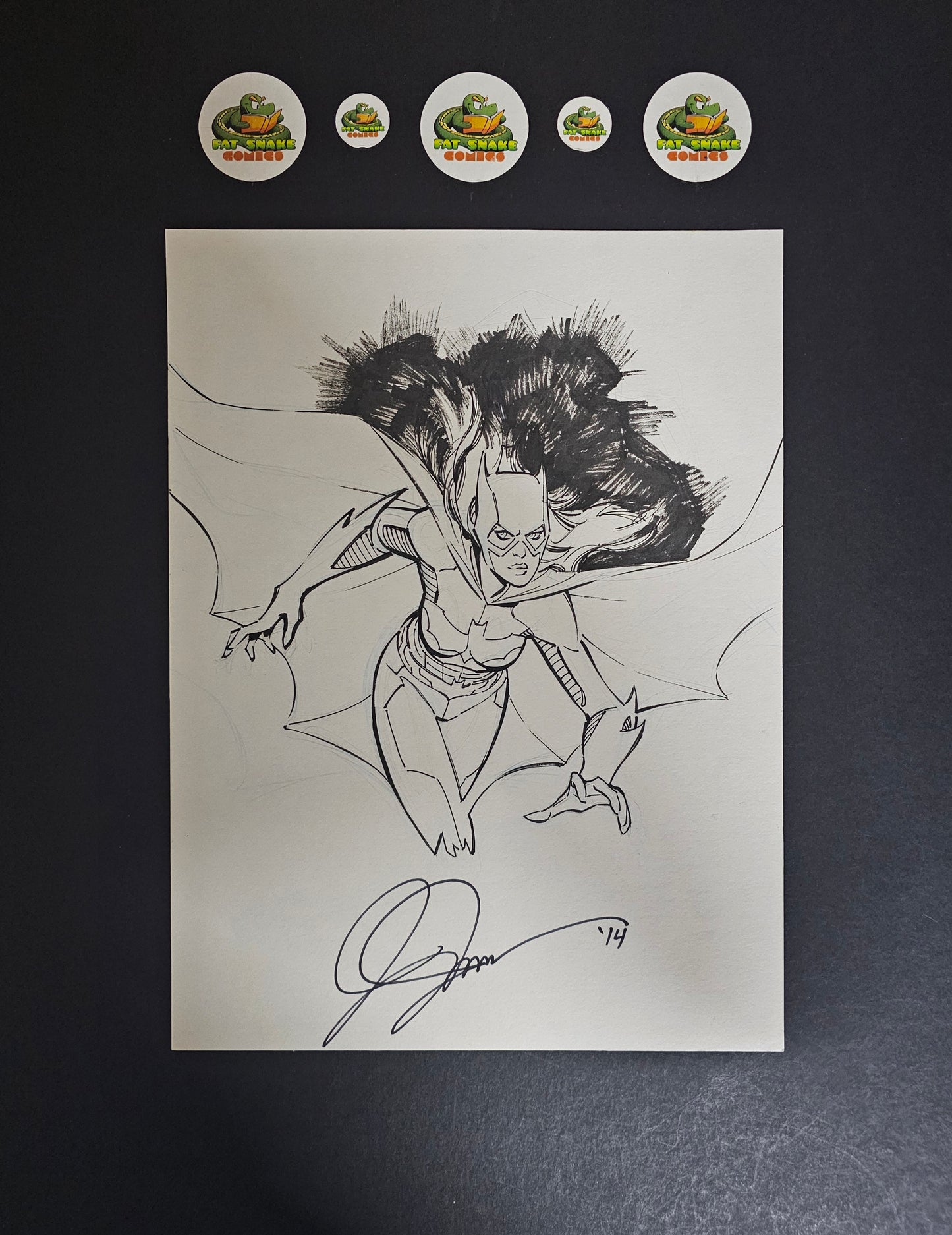 Batgirl (2014) Commissioned Art by Adrian Syaf