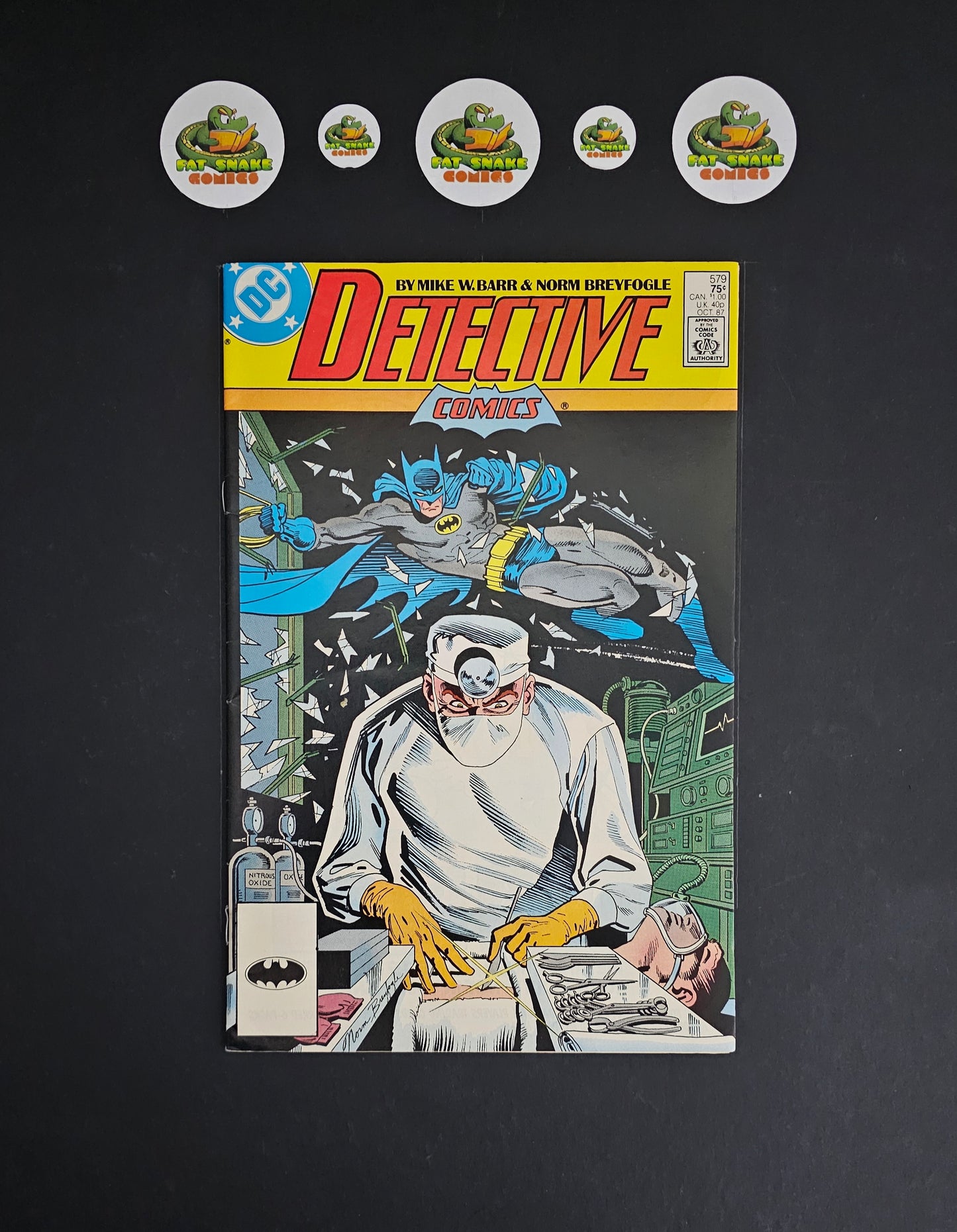 Detective Comics (1987) #579 Crime Doctor's Crimson Clinic