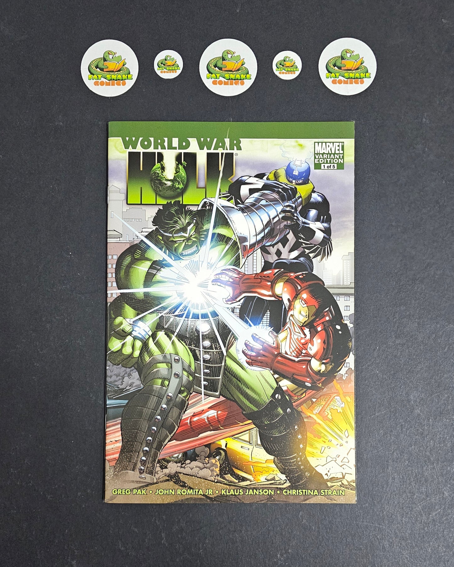World War Hulk (2008) #1 John Romita 1:25 Variant