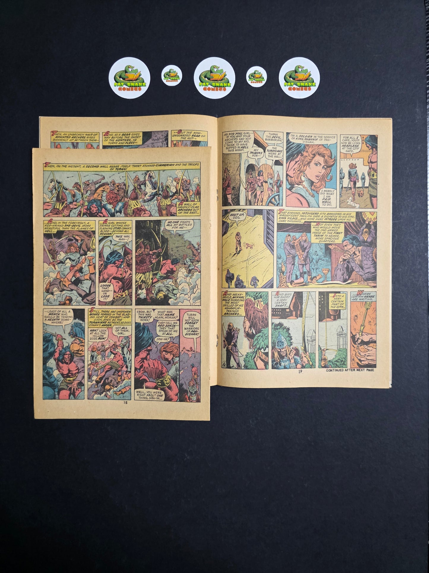 Conan The Barbarian (1973) #23 1st Appeance of Red Sonja