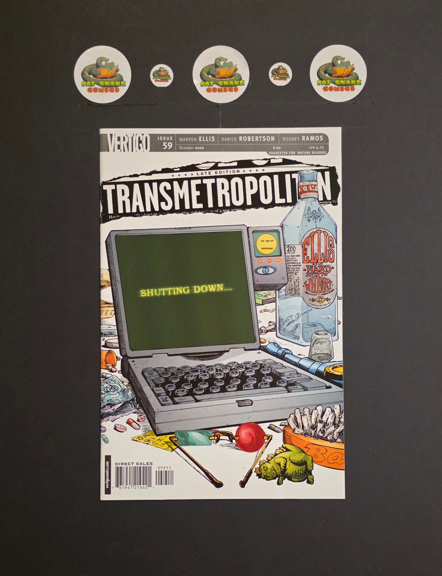 Transmetropolitan (2002) #59 High Grade