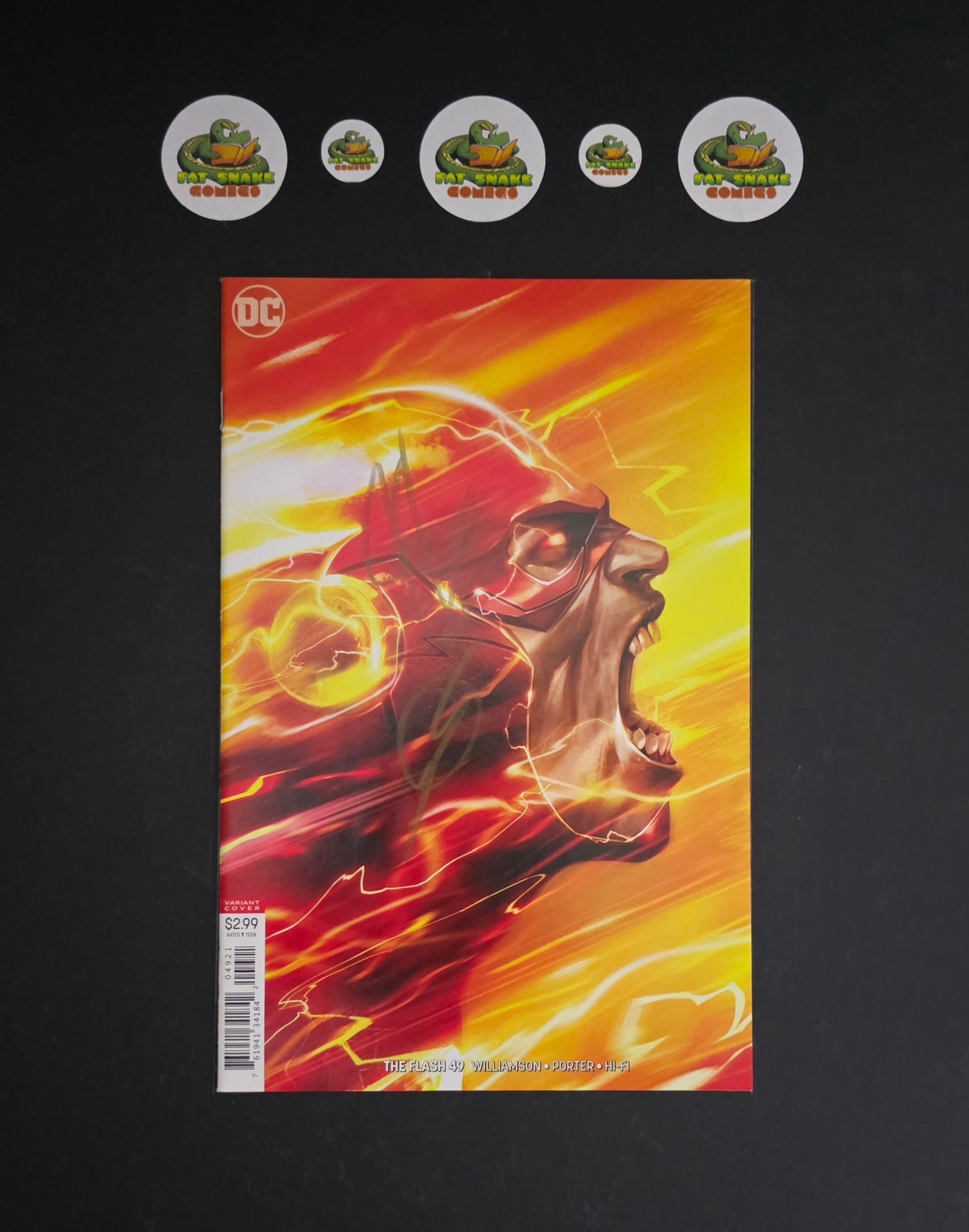 Flash (Vol.5) #46 to #52 Signed Variant