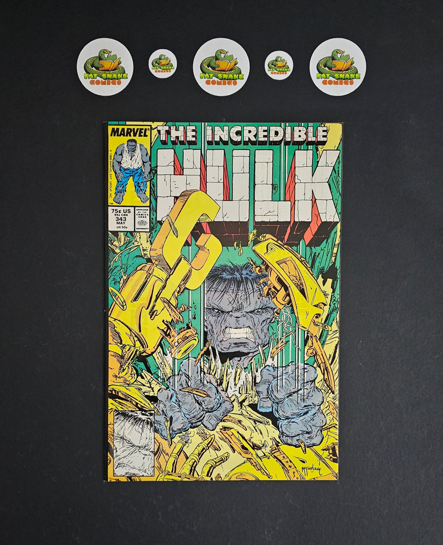 Incredible Hulk (1988) #343 Higher Grade McFarlane's Cover
