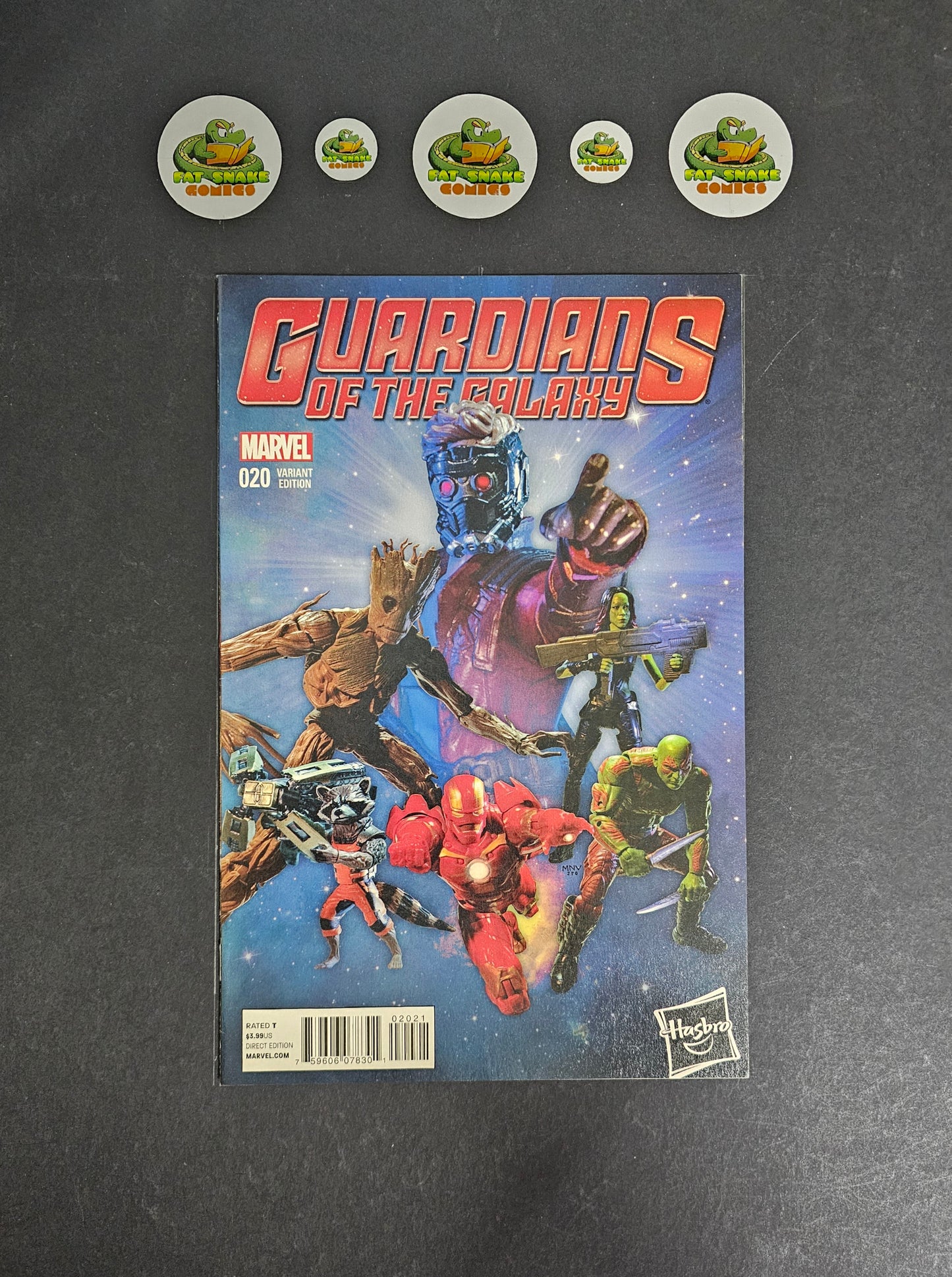 Guardians of the Galaxy (2014) #20 High Grade Hasbro Variant