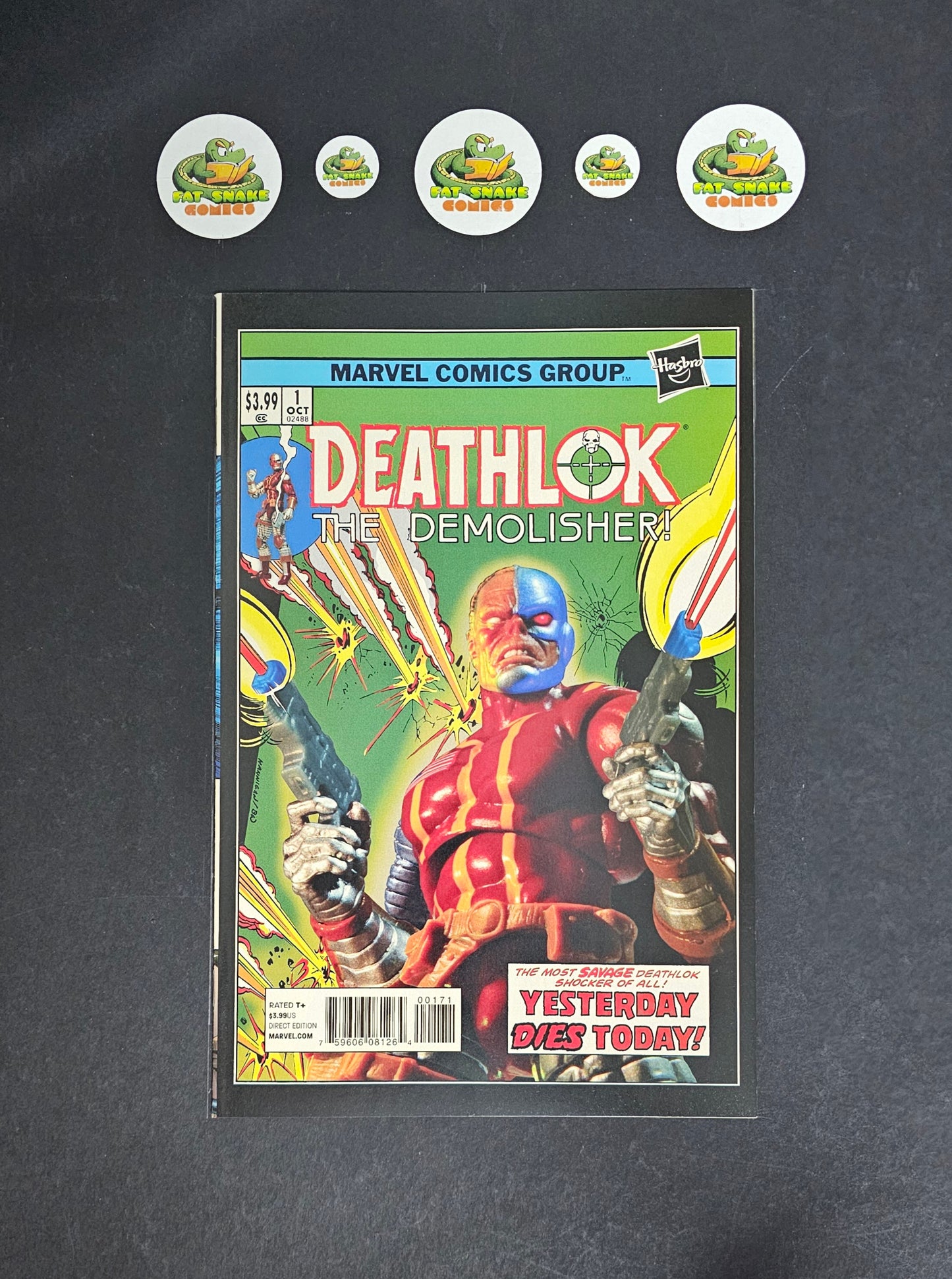 Deathlok The Demolisher (2014) #1 High Grade Hasbro Variant