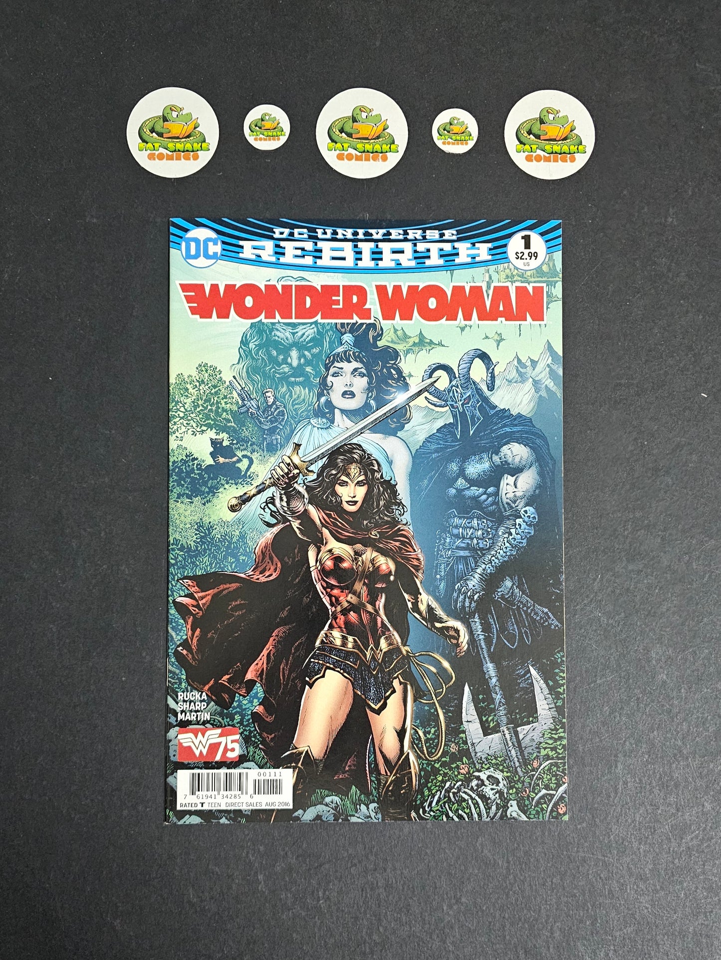 Wonder Woman (2016) Rebirth #1 Cover A