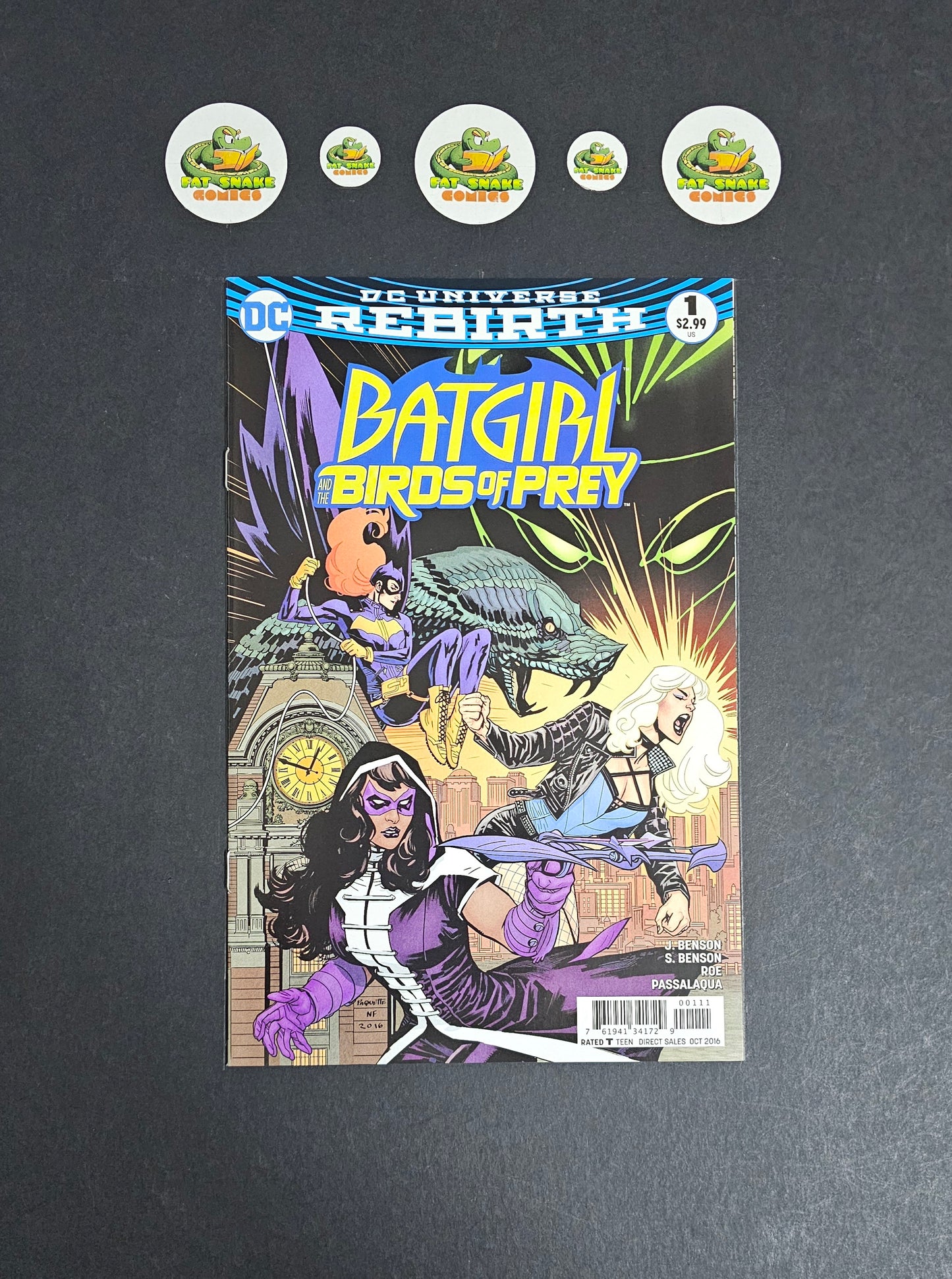 Batgirl & The Birds of Prey (2016) Rebirth #1 Cover A