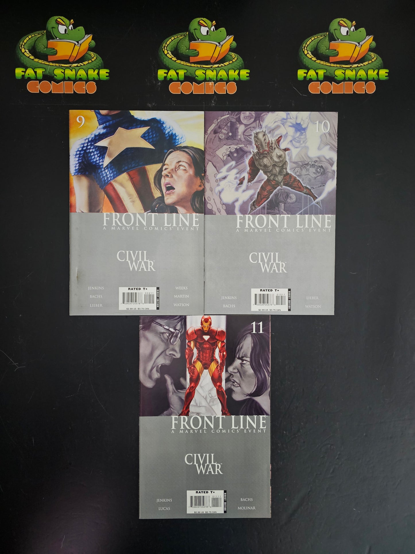 Civil War: Front Line (2006) #1-#11 Complete + 3 Variants