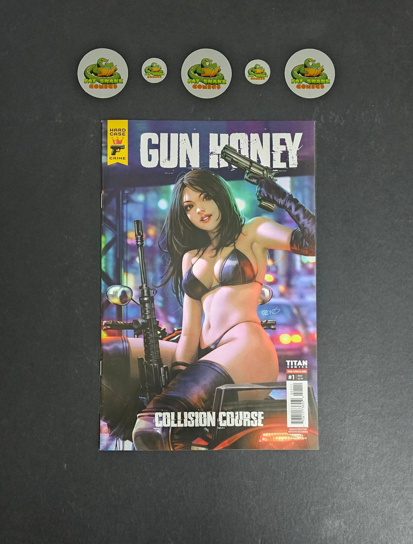 Gun Honey (2004) #1 High Grade Derrick Chew Cover