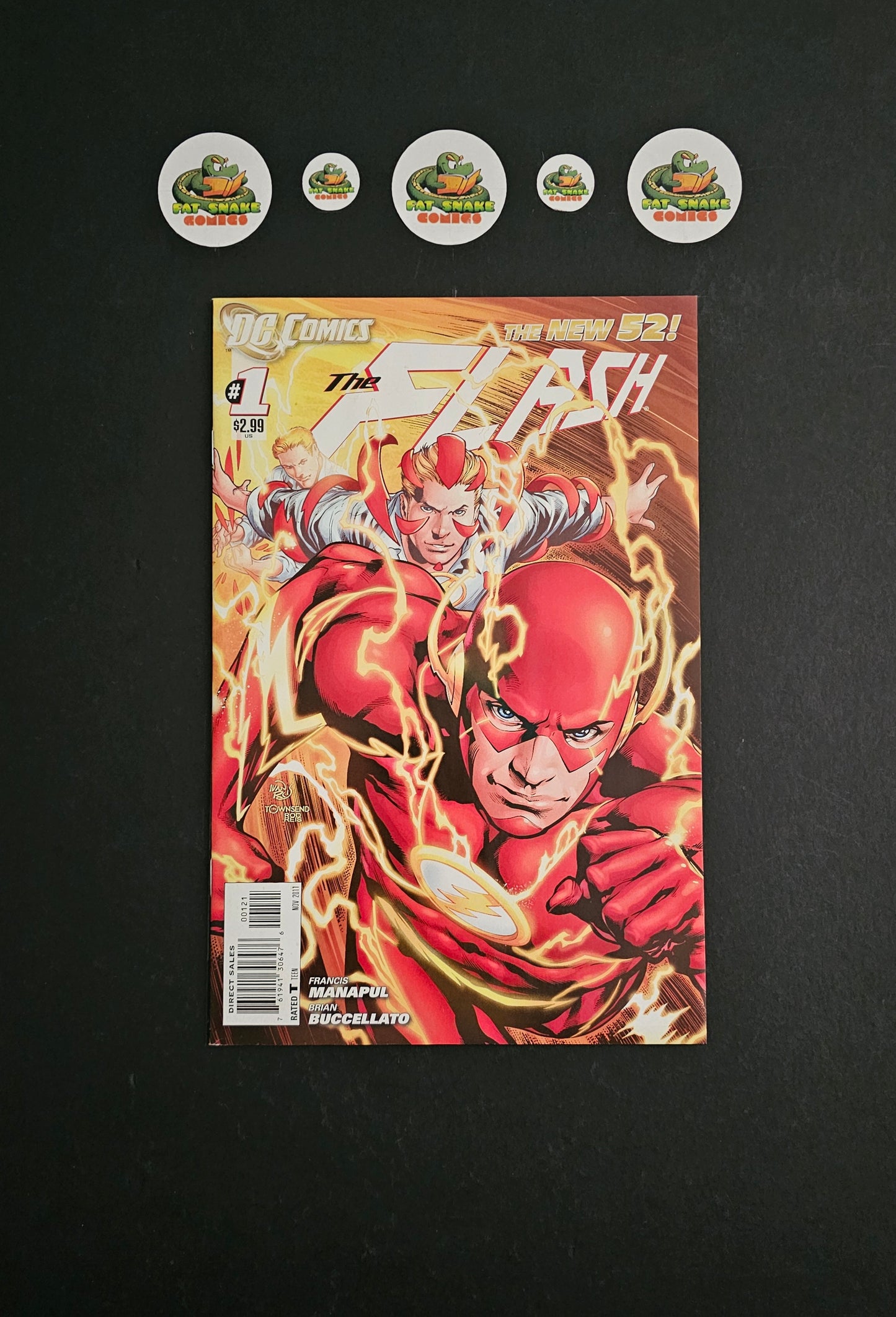 Flash N52 (2011) #1, Cover A & B 1st Dr. Elias