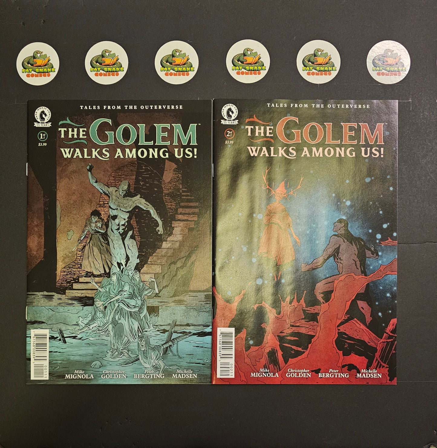 The Golem: Walks Among US (2021) #1-#2 Mike Mignola