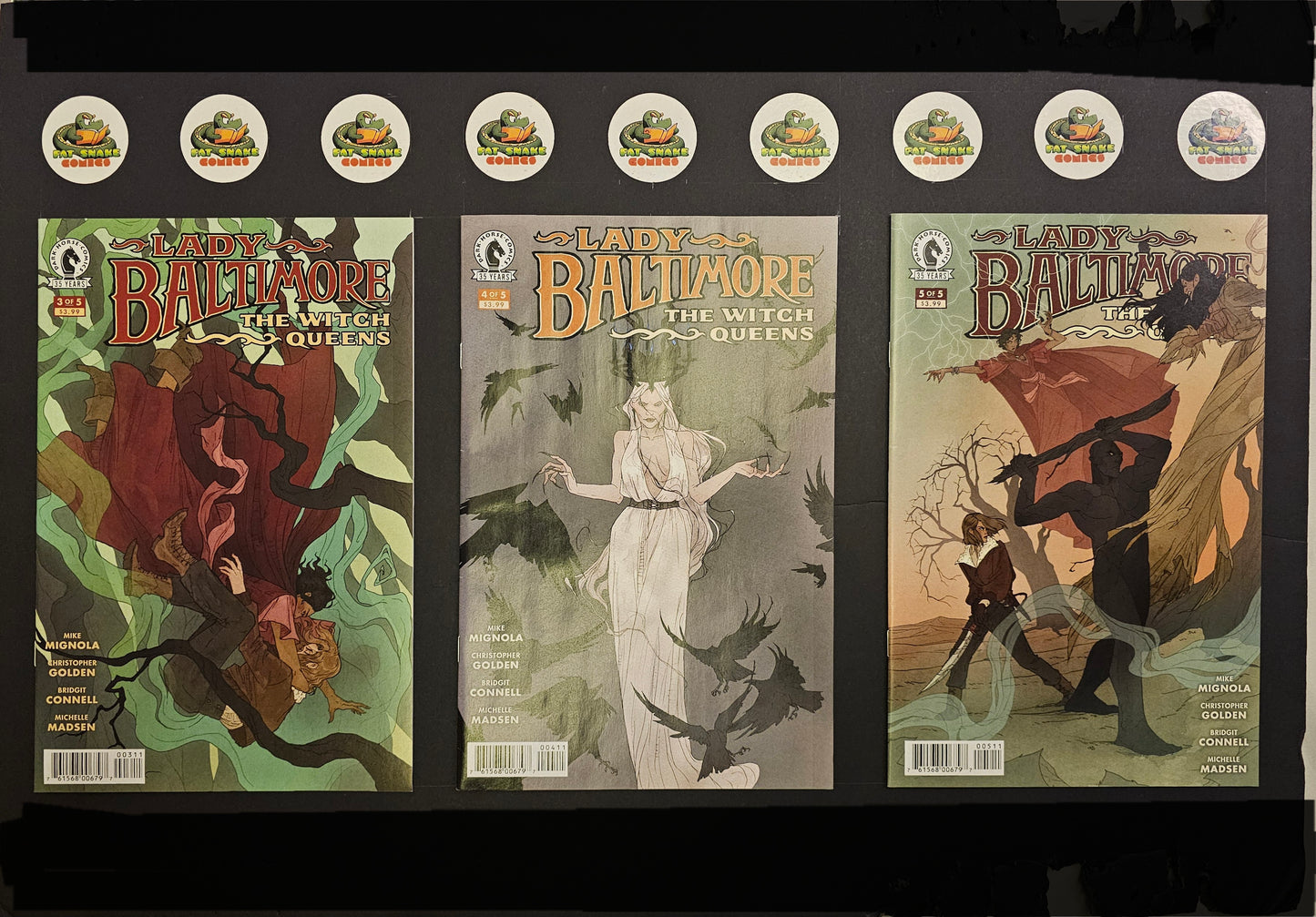 Lady Baltimore: The Witch Queens (2021) #1-#5 High Grade Mignola