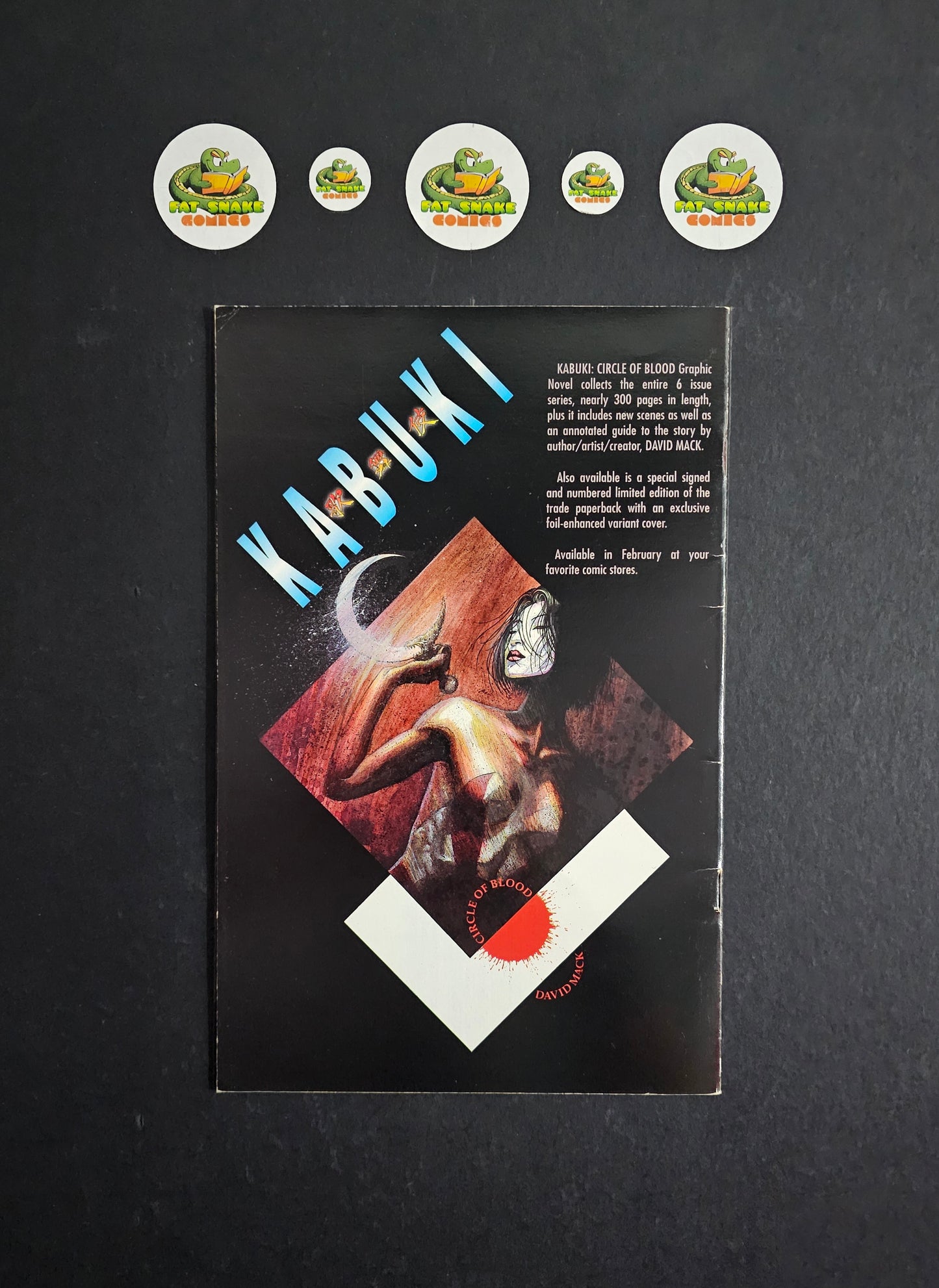 Kabuki Colour Special (1996) #1 Low Grade