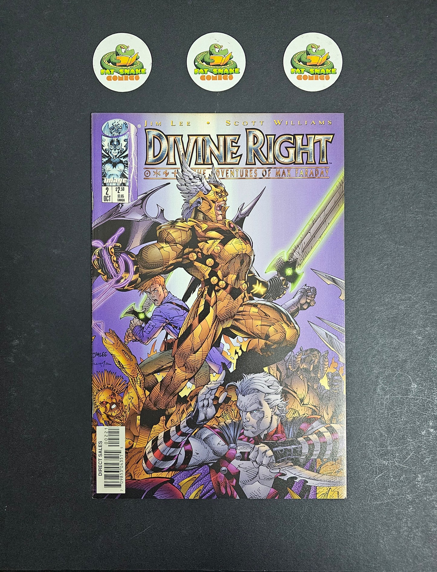 Devine Right (1998) #2 Cover A Jim Lee