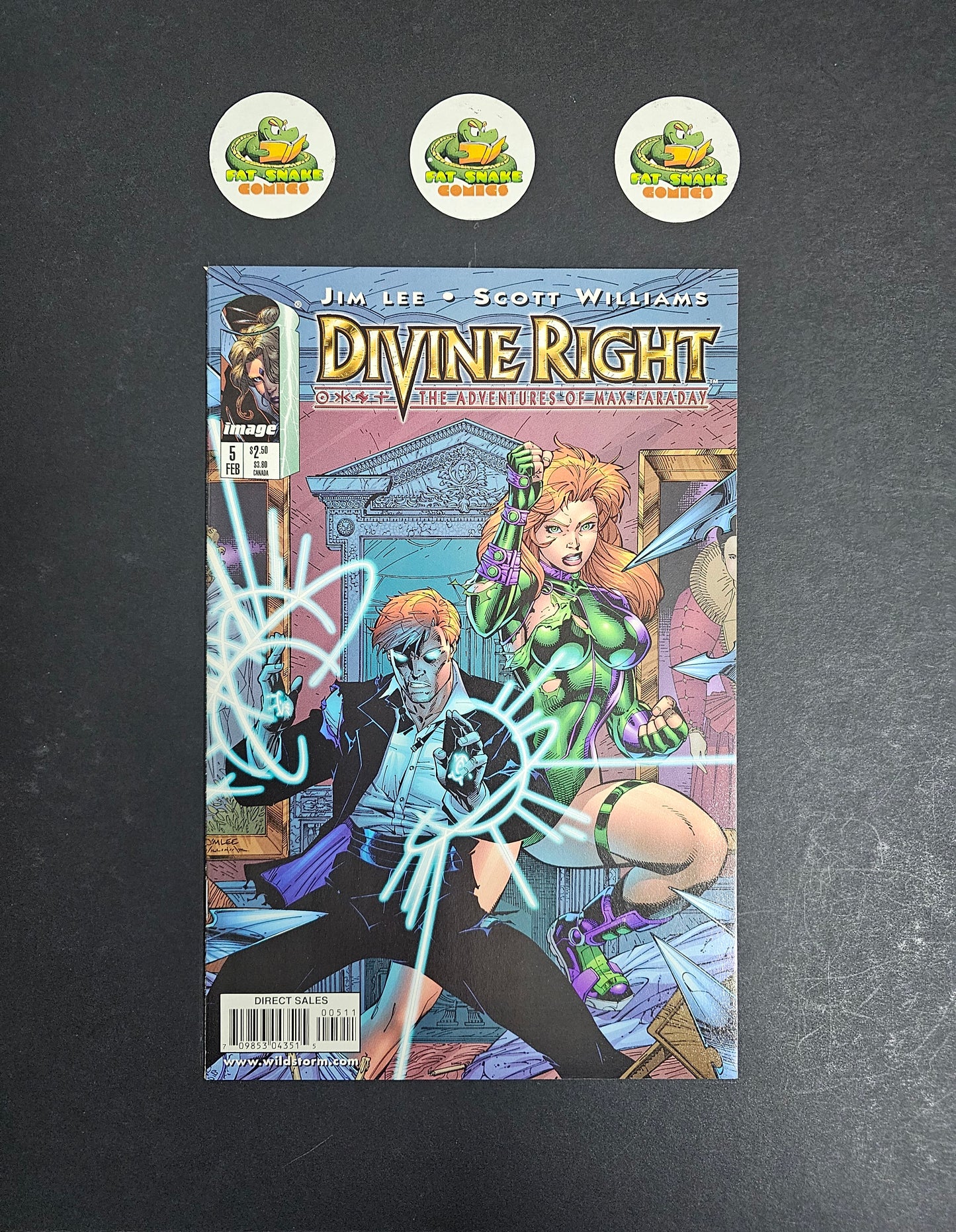 Devine Right (1998) #5 Cover A Jim Lee
