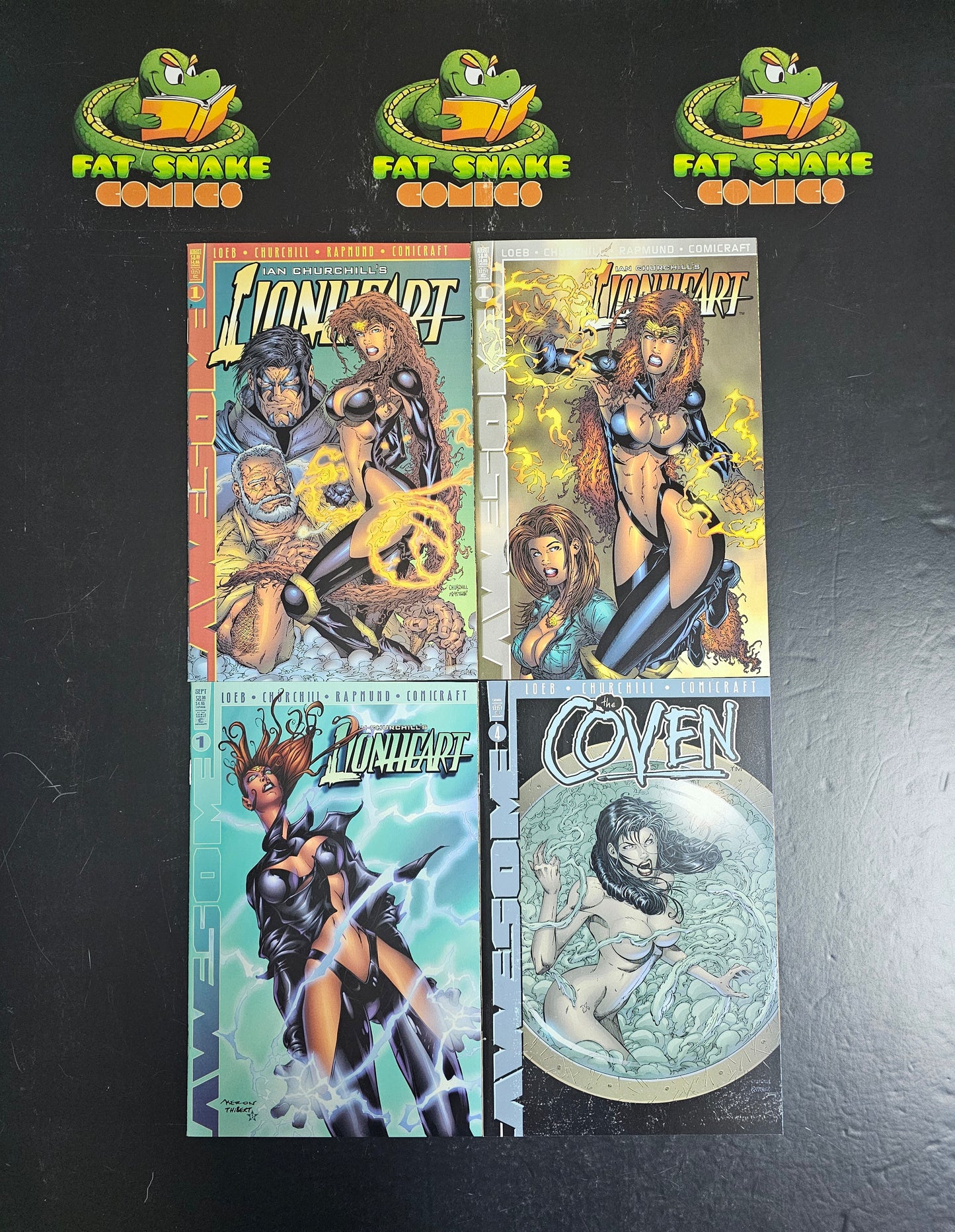 Lionheart (1999) #1-#2 & Variant Bundle
