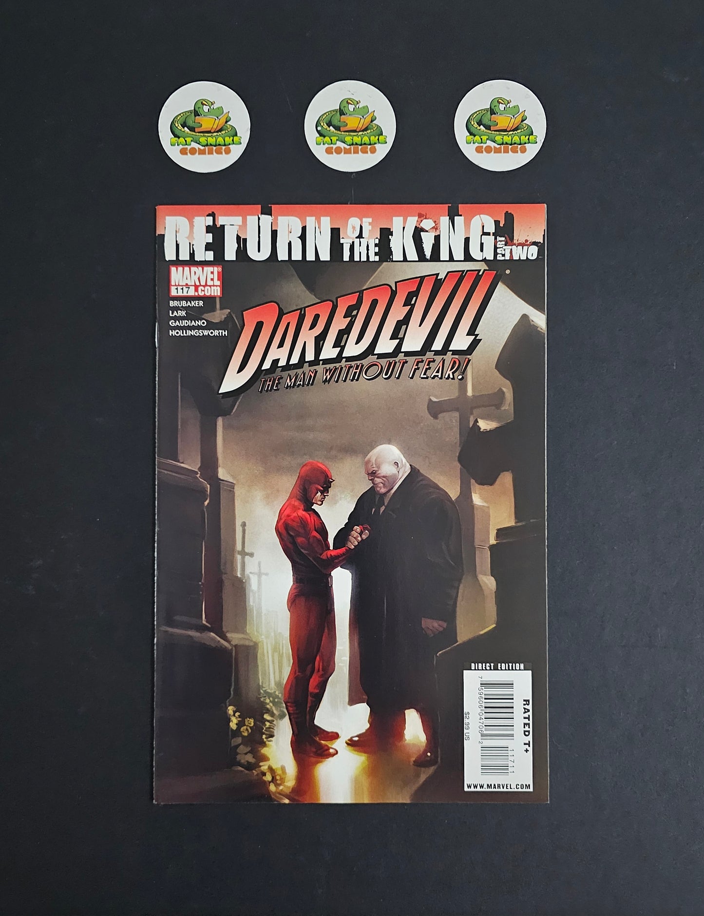 Daredevil (2009) #117 High Grade Brubaker