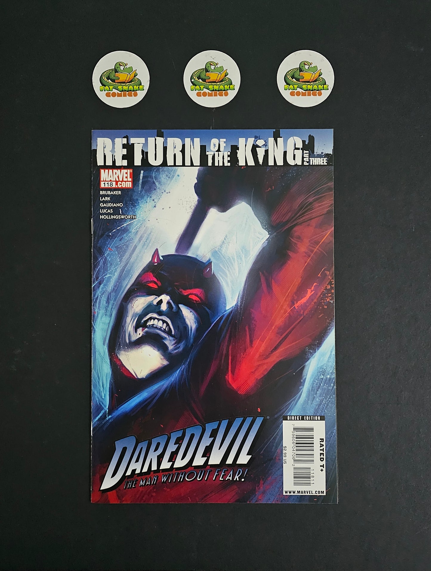 Daredevil (2009) #118 High Grade Brubaker