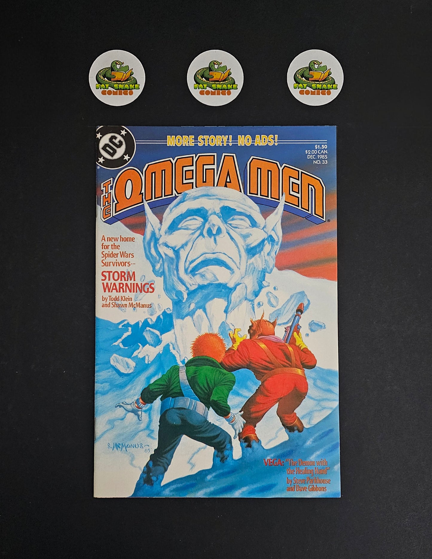 Omega Men (1985) #33 High Grade Copper Age