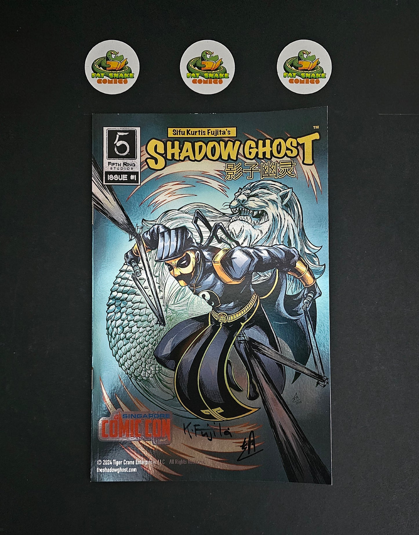 Shadow Ghost (2024) #1: "Double" Signed SGCC 2024 Foil Exclusive