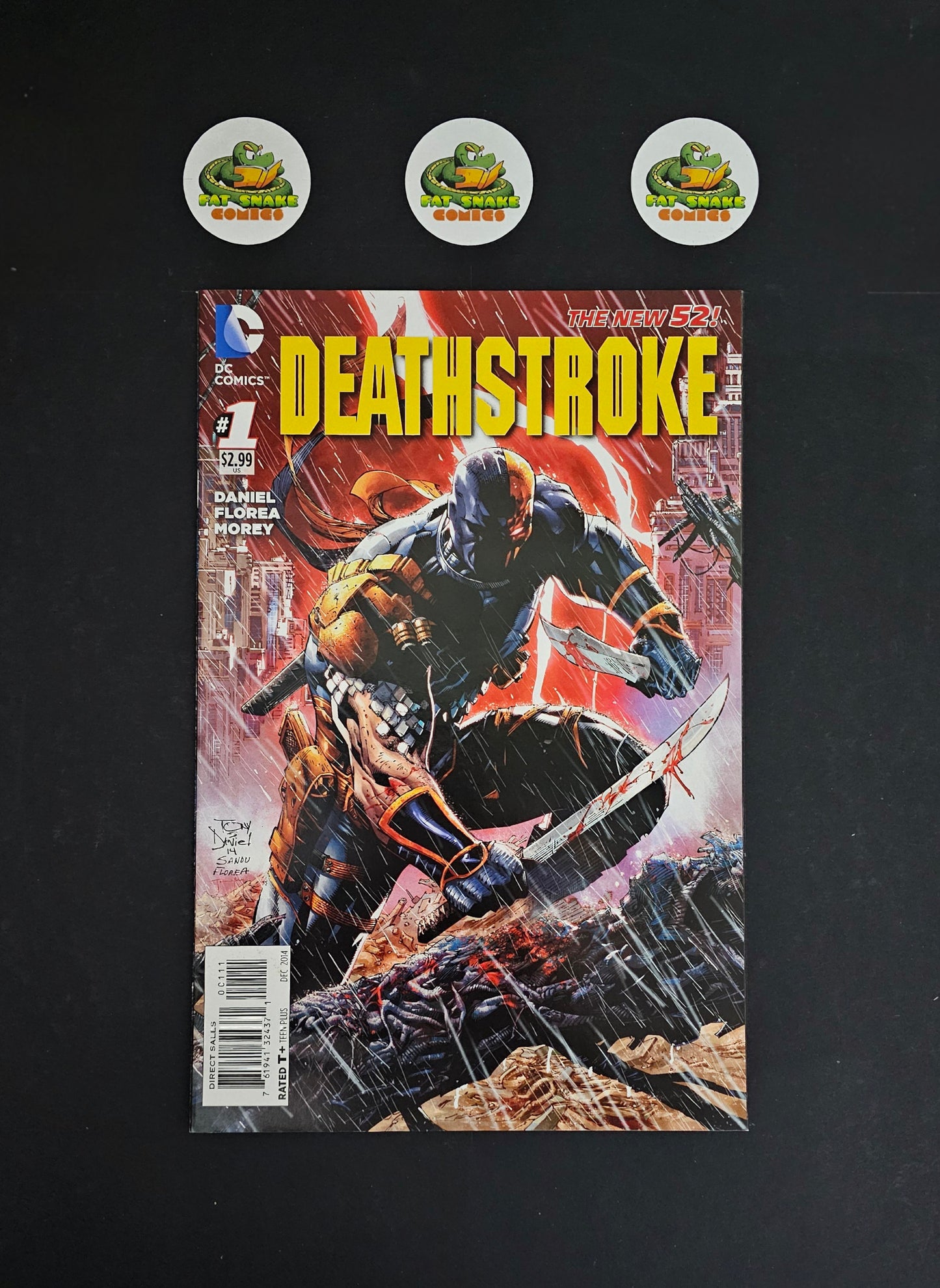 Deathstroke (2014) Rebirth #1 High Grade Cover A
