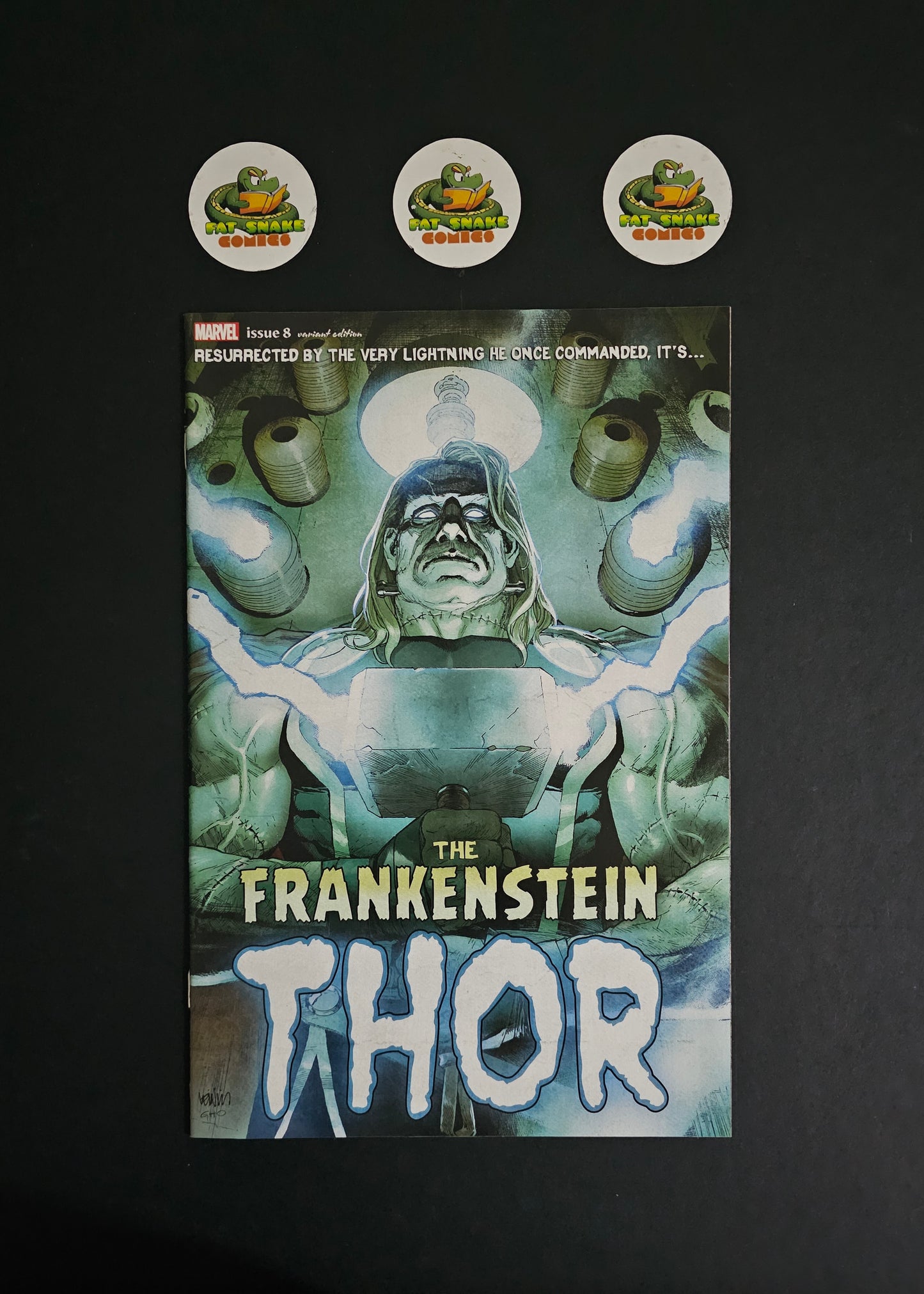Thor (2020) #8: Leinil Yu "Horror" Variant Cover (Copy)