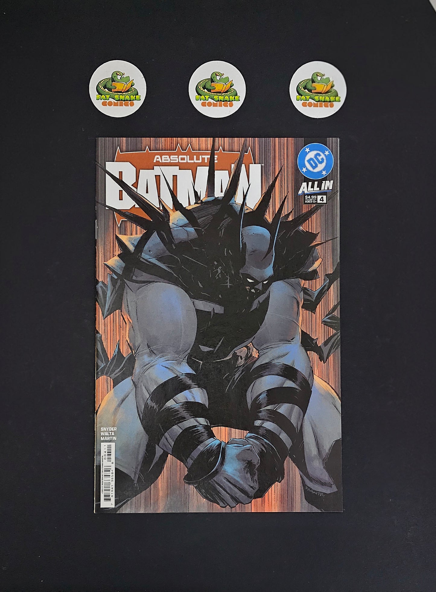 Absolute Batman (2025) #04 High Grade 1st Appearance of Randal Powers