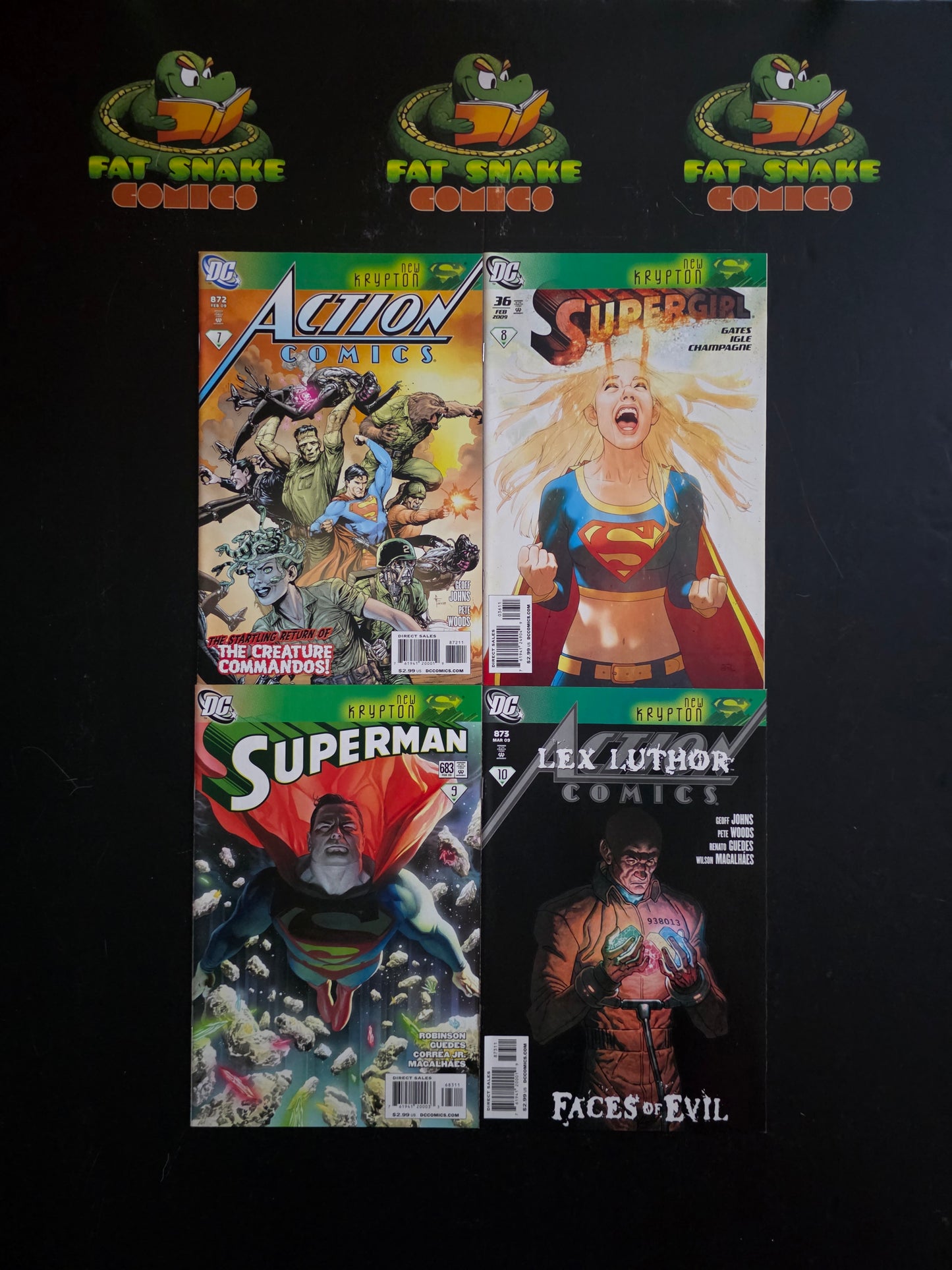 Superman: New Krypton (2008) Complete 10-Part Story High Grade