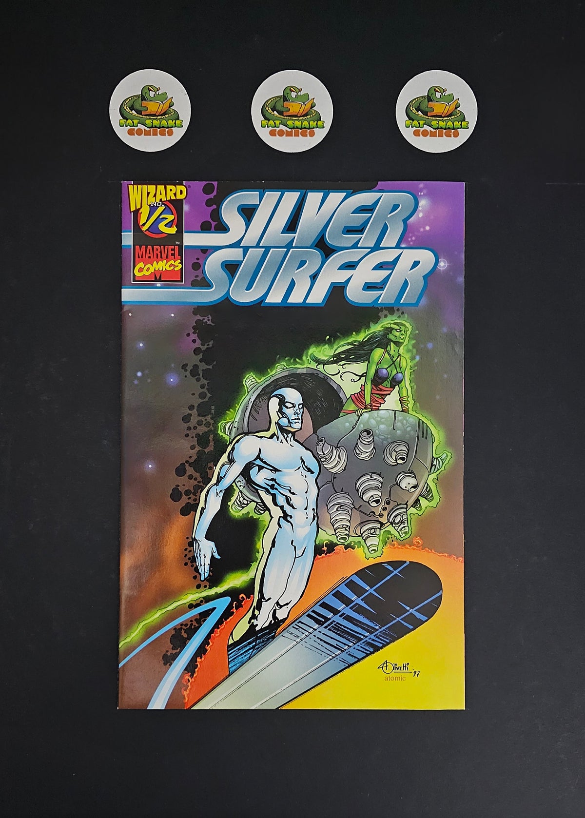 Silver Surfer (1998) #1/2 Wizard "Mail-Away" Special Edition with C.O.A.