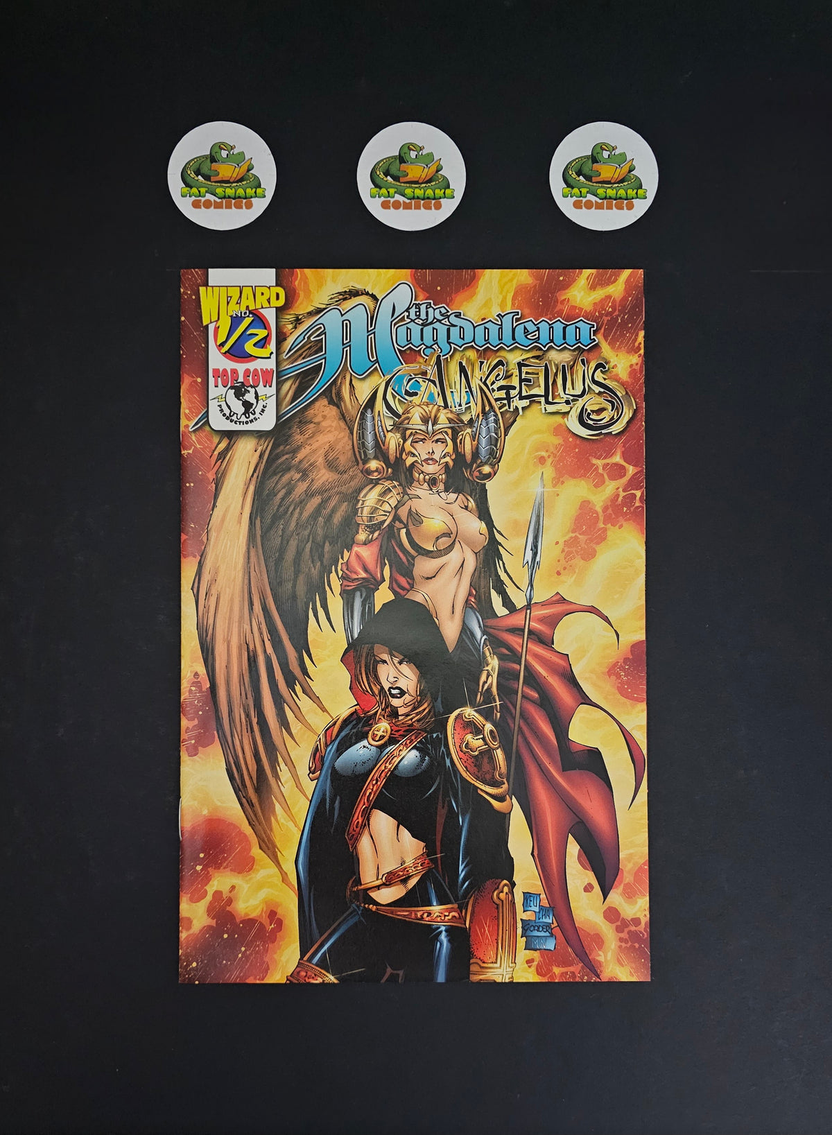 Magdalena Angelus (1999) #1/2 Wizard "Mail-Away" Special Edition with C.O.A.