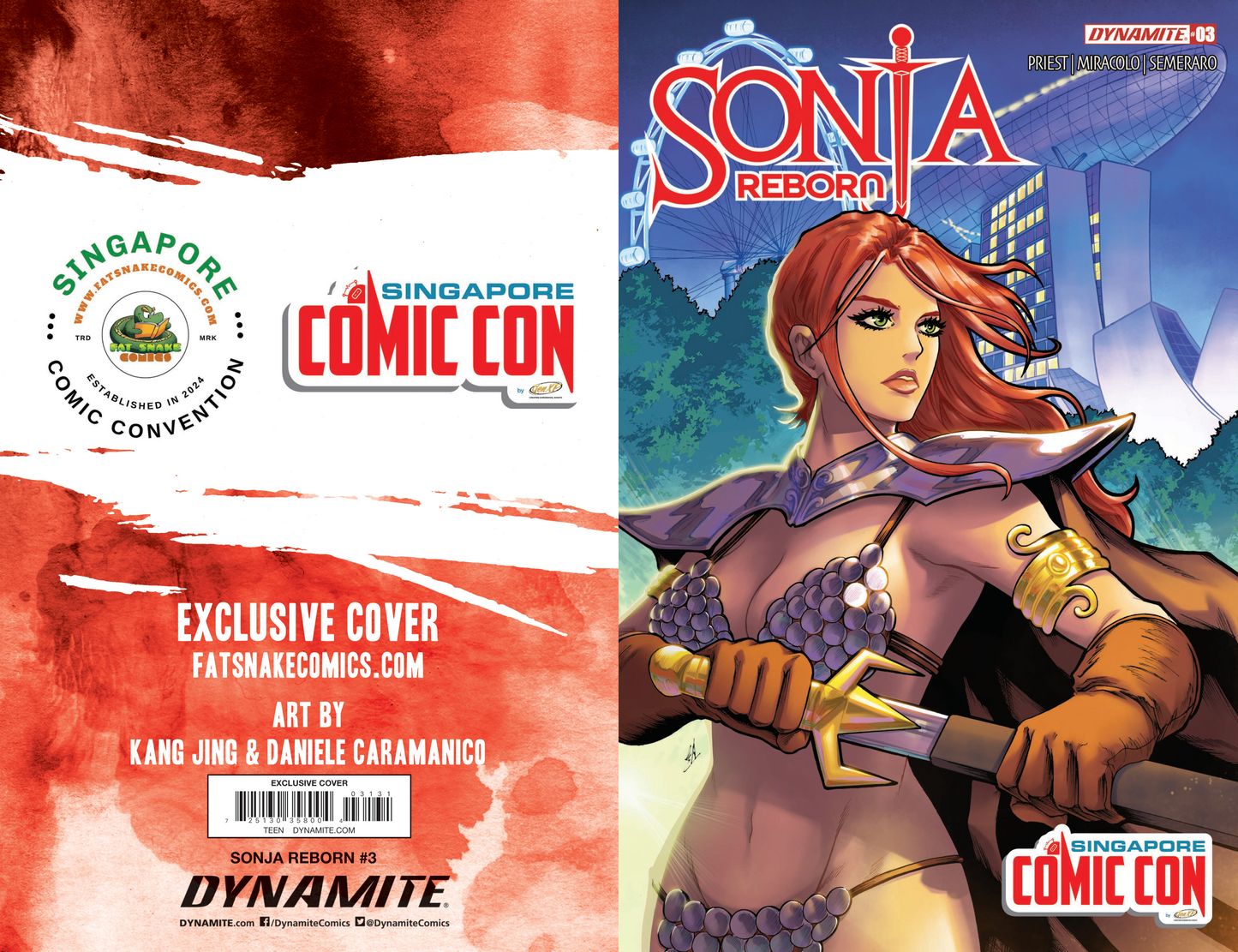 Sonja Reborn (2025) #3 Kang Jing SGCC 2025 Exclusive