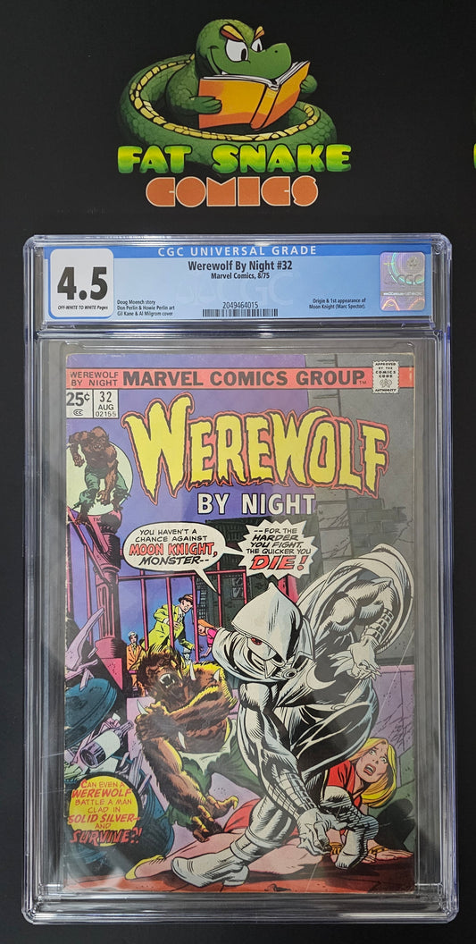 Werewolf by Night (1975) #32 CGC 4.5 OWWP