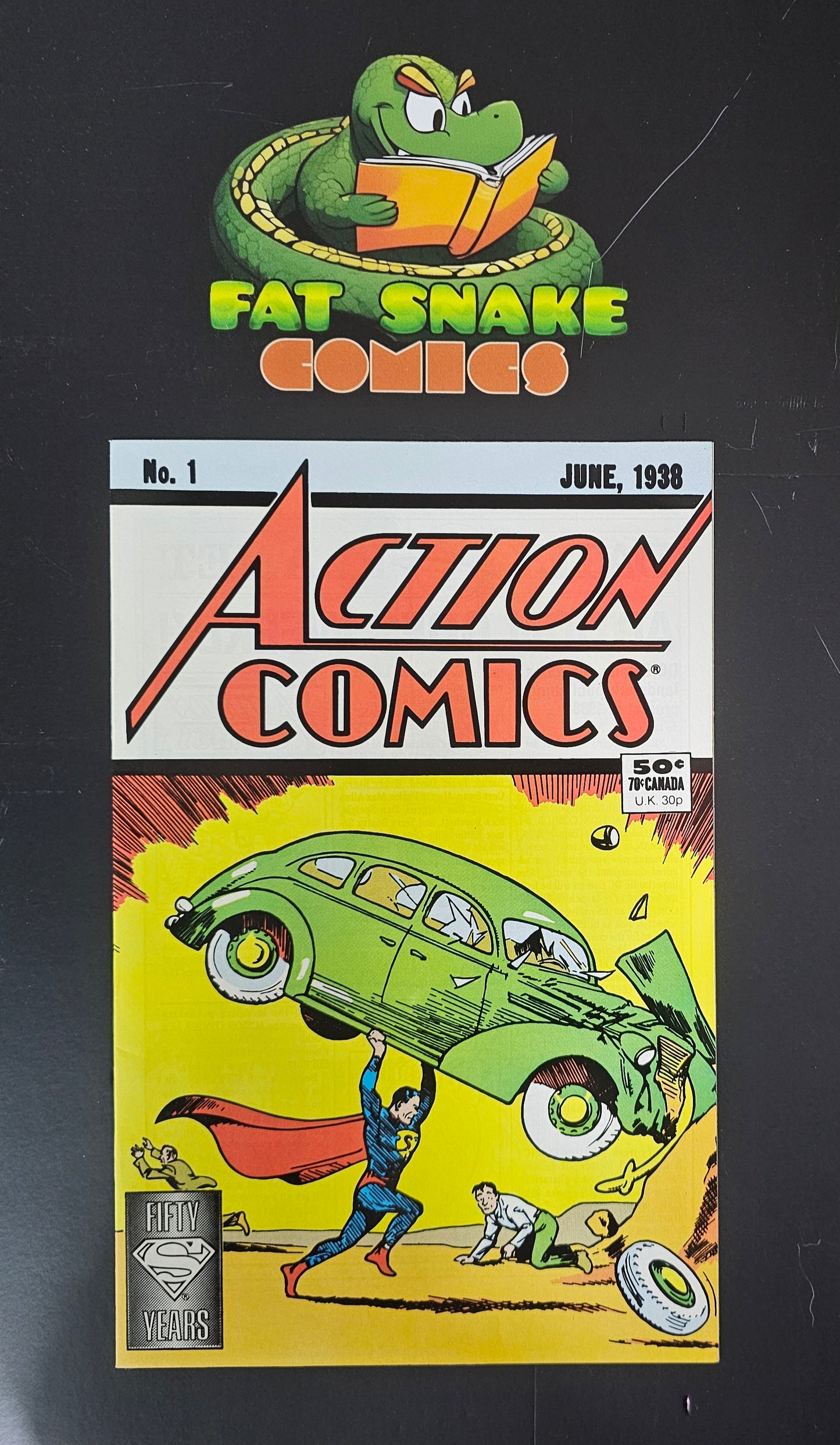 Action Comics (1988) 1st Superman Reprint