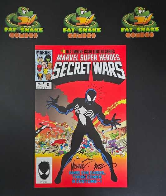Mike Zeck's Marvel Super Heroes Secret Wars #8 Signed Colored Art Print