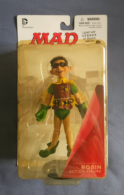 HTF "Just-Us" League of Stupid Heroes Batman Robin & Joker set (Series 3)