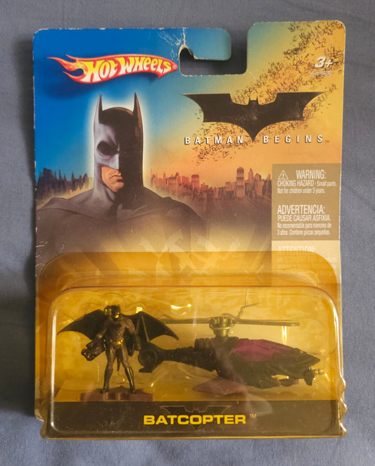 Hotwheels Batcoptor (2005) & Figurine