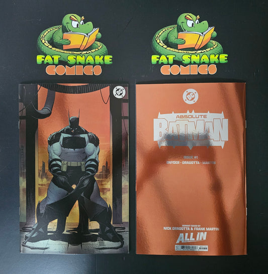Absolute Batman (2024) #01 Dragotta"Virgin" Foil Variant