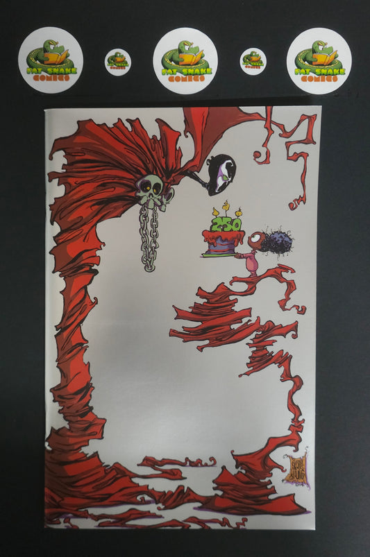 Spawn #250 Silver Foil "Virgin" Mexican Edition